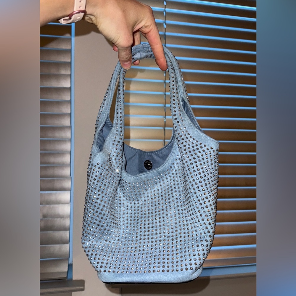 Stylish Silver Studded Women's Bag